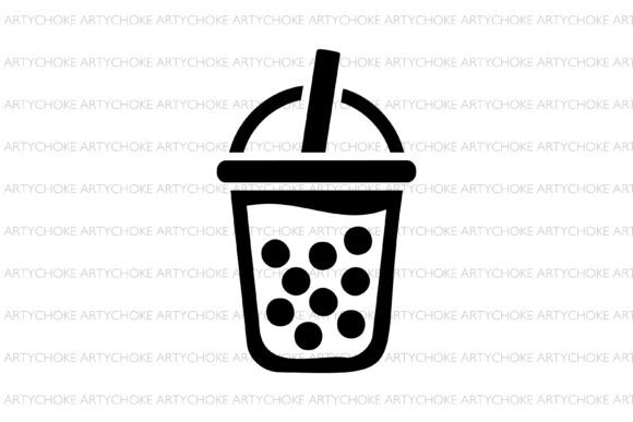Bubble Tea SVG: Graphics for Creative Publishing
