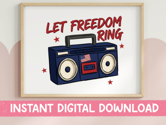 Let Freedom Ring SVG: Graphics for T-Shirt Designs