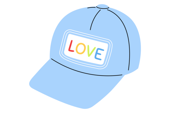 Love Diversity Cap Graphics & Illustrations