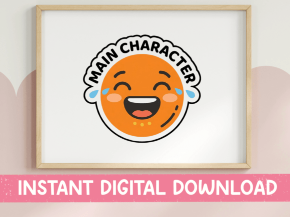 Main Character Laughing Emoji Sticker