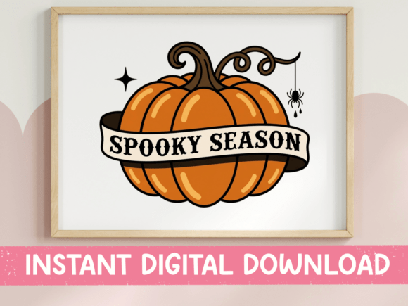 Spooky Season Pumpkin Tattoo SVG