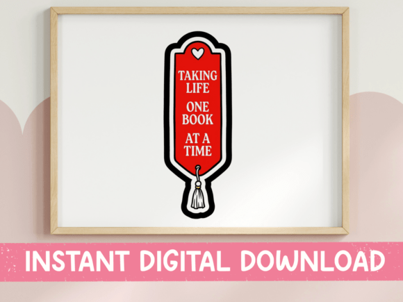Taking Life One Book at a Time SVG